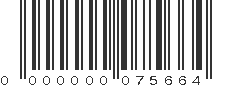 EAN 00075664