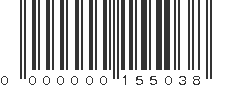 EAN 00155038