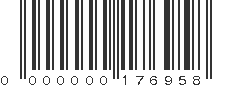 EAN 00176958