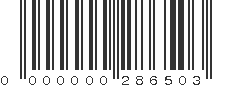 EAN 00286503