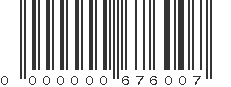 EAN 00676007