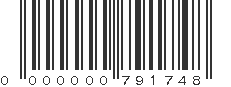 EAN 00791748