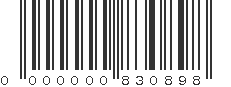 EAN 00830898