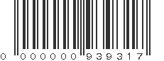 EAN 00939317