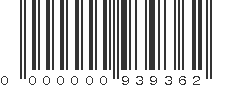 EAN 00939362