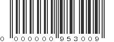 EAN 00953009