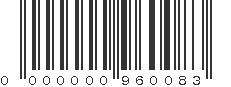 EAN 00960083