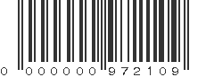 EAN 00972109