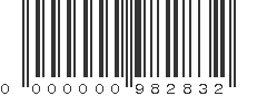 EAN 00982832