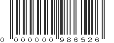 EAN 00986526