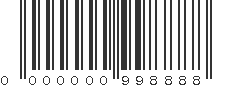 EAN 00998888