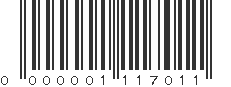 EAN 01117011