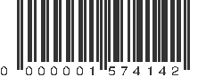 EAN 01574142