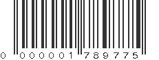EAN 01789775