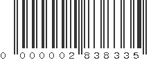 EAN 02838334