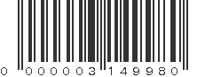 EAN 03149980
