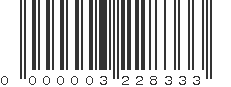 EAN 03228333