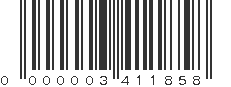 EAN 03411858