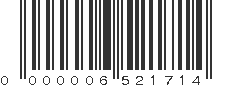 EAN 06521714