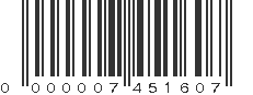 EAN 07451607