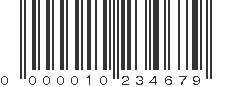 EAN 10234679
