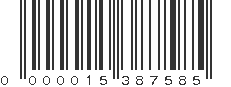 EAN 15387585