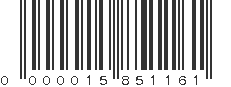 EAN 15851161