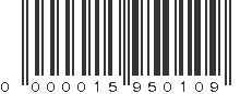 EAN 15950109