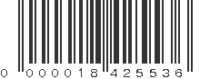 EAN 18425536