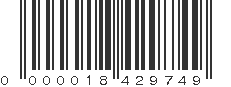 EAN 18429749
