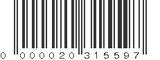 EAN 20315597