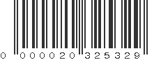 EAN 20325329