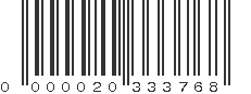 EAN 20333768