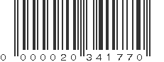 EAN 20341770