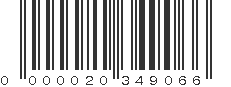 EAN 20349066