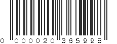 EAN 20365998