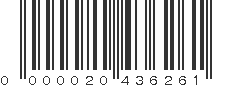 EAN 20436261