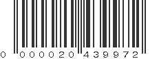 EAN 20439972