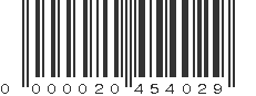 EAN 20454029