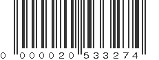 EAN 20533274