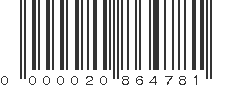 EAN 20864781