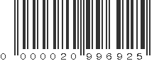 EAN 20996925