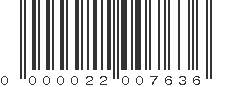 EAN 22007636