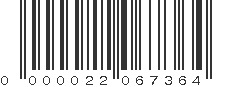 EAN 22067364