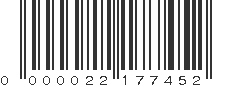 EAN 22177452