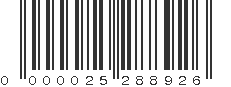 EAN 25288926