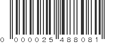 EAN 25488081