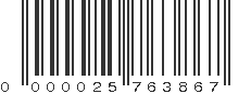 EAN 25763867