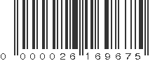 EAN 26169675
