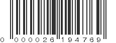 EAN 26194769